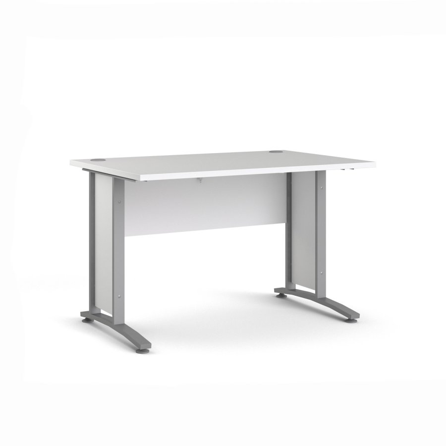 TVILUM Prima skrivebord - hvid tr, 80x120