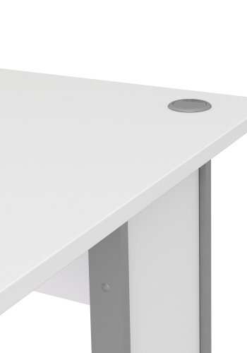 TVILUM Prima skrivebord - hvid tr, 80x120