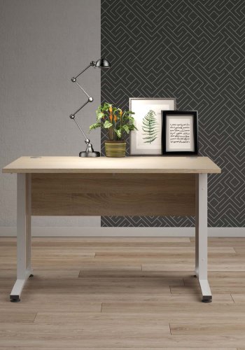 TVILUM Prima skrivebord - natur egetr, 80x120