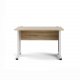 TVILUM Prima skrivebord - natur egetr, 80x120