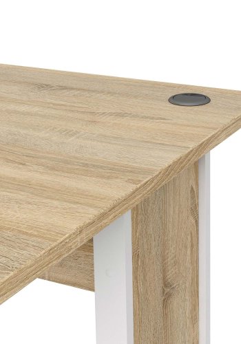TVILUM Prima skrivebord - natur egetr, 80x120