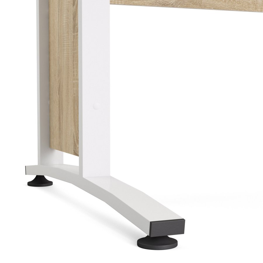 TVILUM Prima skrivebord - natur egetr, 80x120