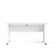 TVILUM Prima skrivebord - hvid, rektangulr (150x80)