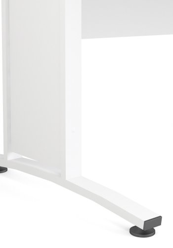 TVILUM Prima skrivebord - hvid, rektangulr (150x80)