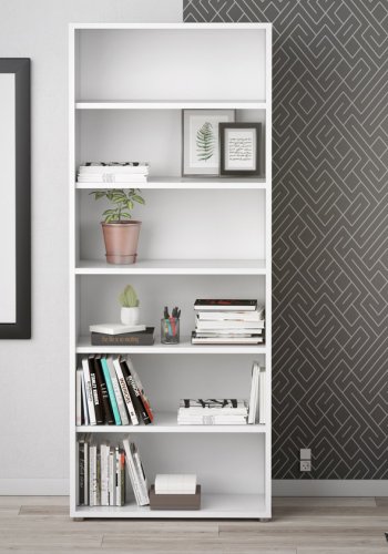 TVILUM Prima skrivebord - hvid tr, 80x120