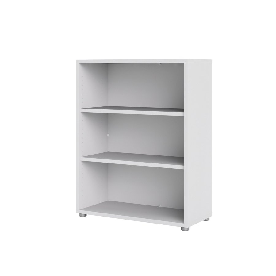 TVILUM Prima reol - hvid, m. 2 hylder 