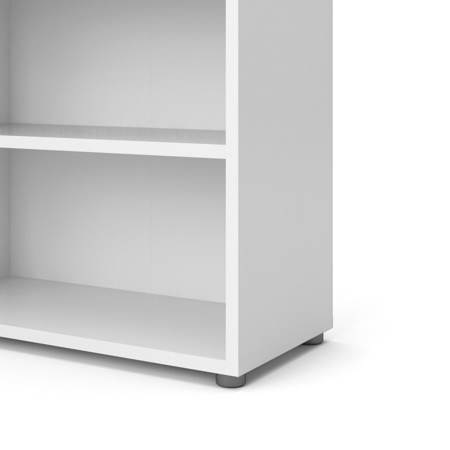 TVILUM Prima reol - hvid, m. 2 hylder 