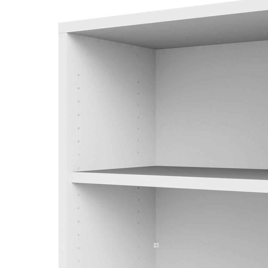 TVILUM Prima reol - hvid, m. 2 hylder 