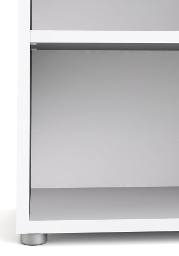 TVILUM Prima reol - hvid, m. 2 hylder 