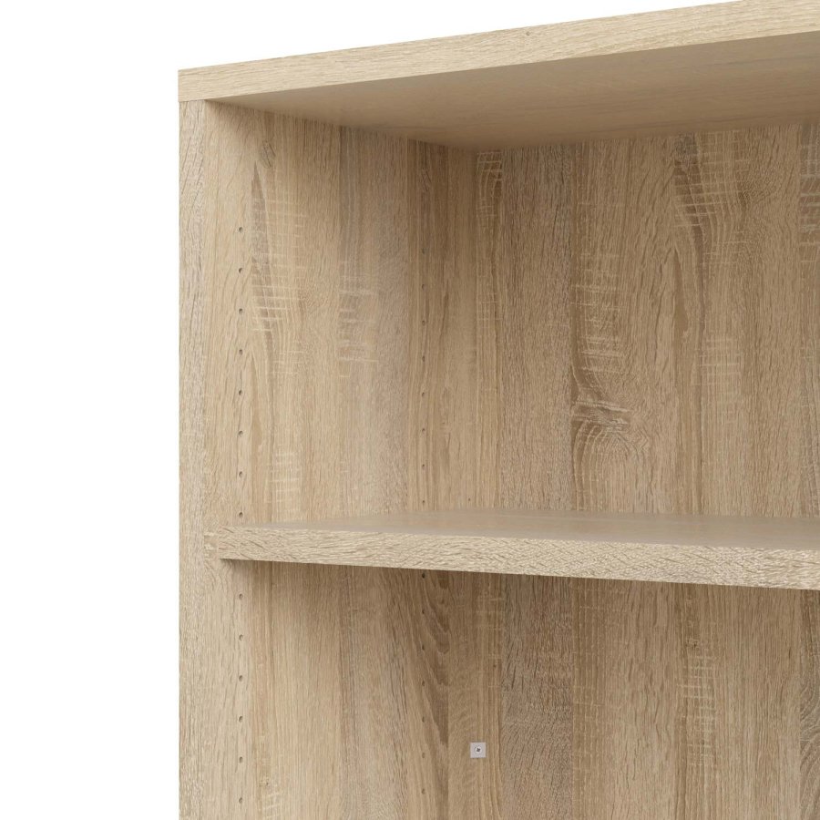 TVILUM Prima reol - egetrsstruktur, m. 2 hylder 