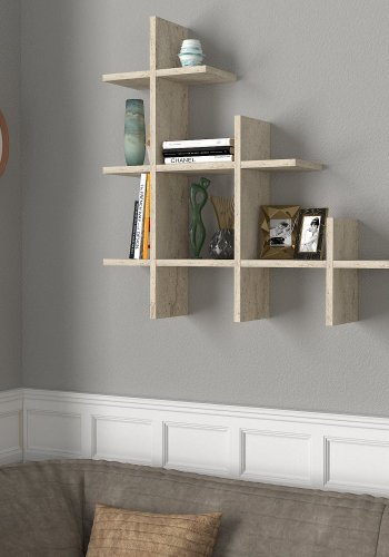 FUNZI LIVING Juke vghylde - travertin melamin