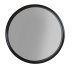 WHITE LABEL LIVING Raj Medium vgspejl, rund - spejlglas og sort stl (60)