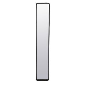 DUTCHBONE Blackbeam vgspejl, rektangulr - spejlglas og sort strygejern (120x20)