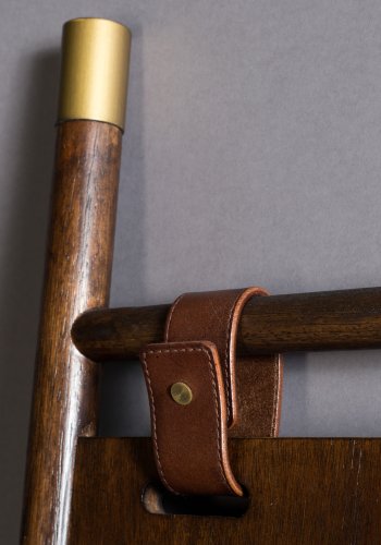 DUTCHBONE Riva gulvspejl, rektangulr - spejlglas og brun bgetr (180x60)