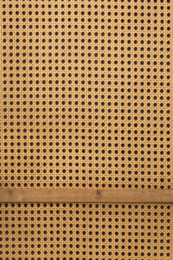 DUTCHBONE Langres vgspejl M, m. knagerkke - spejlglas, natur tr og sort jern (165x53)