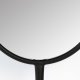 ZUIVER Tess gulvspejl, oval - spejlglas og sort stl (165x38,5)