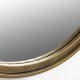 WHITE LABEL LIVING Matz L vgspejl, oval - spejlglas og antik messing jern (160x60)