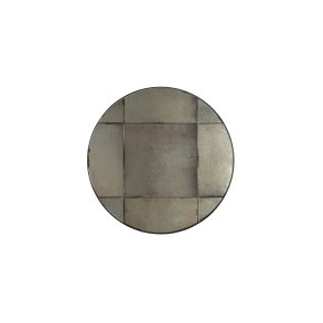 DUTCHBONE Mado vgspejl M, rund - spejlglas og gr tr (60)