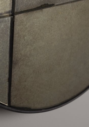 DUTCHBONE Mado vgspejl M, rund - spejlglas og gr tr (60)