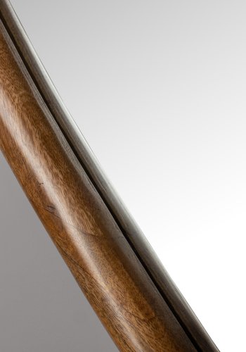 DUTCHBONE Ashley vgspejl, organisk - spejlglas og valnddefarvet mangotr (100x73)