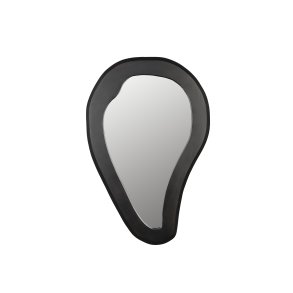 DUTCHBONE Aren vgspejl L, organisk - spejlglas og sort mangotr (92x61)