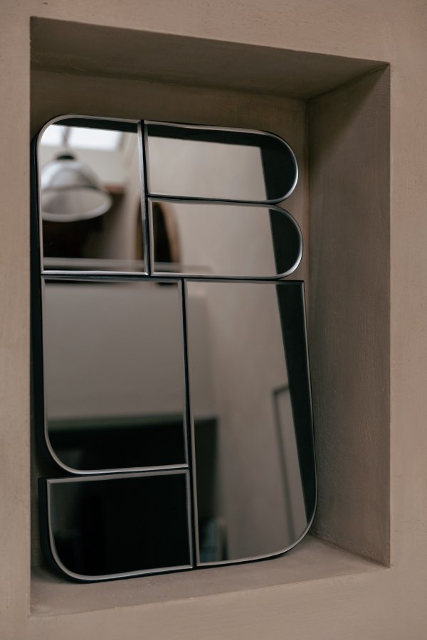 ZUIVER Eddy sidebord, rektangulr - beige harpiks (43x35)