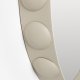 ZUIVER Bubbles vgspejl, rund - spejlglas og beige jern (50)