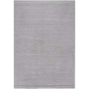 TEPPI Lima gulvtppe m. mnster, rektangulr - gr polyester (200x290)