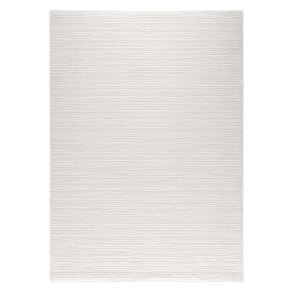 TEPPI Lima gulvtppe m. mnster, rektangulr - creme polyester (160x230)