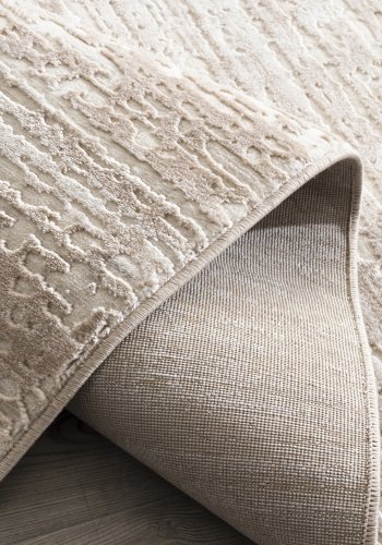 TEPPI Moda gulvtppe m. mnster, rektangulr - multifarvet polypropylen (120x170)