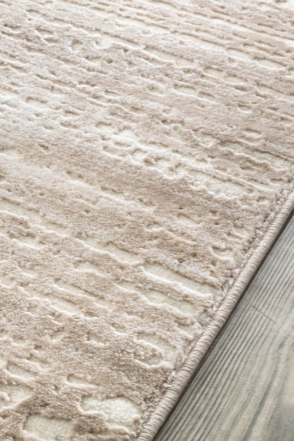 TEPPI Moda gulvtppe m. mnster, rektangulr - multifarvet polypropylen (120x170)