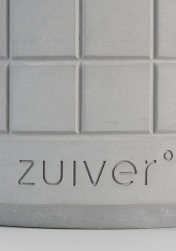 ZUIVER Fajen vase, rund - gr beton