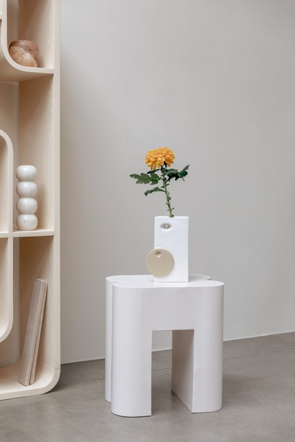 ZUIVER Bloomer vase - beige keramik