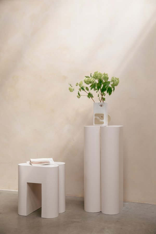 ZUIVER Bloomer vase - beige keramik