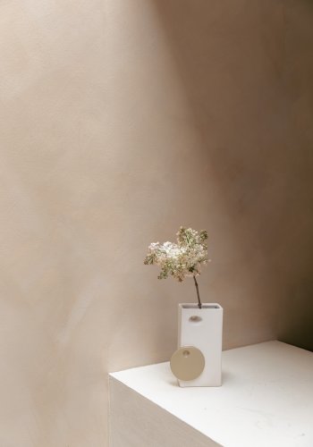 ZUIVER Bloomer vase - beige keramik