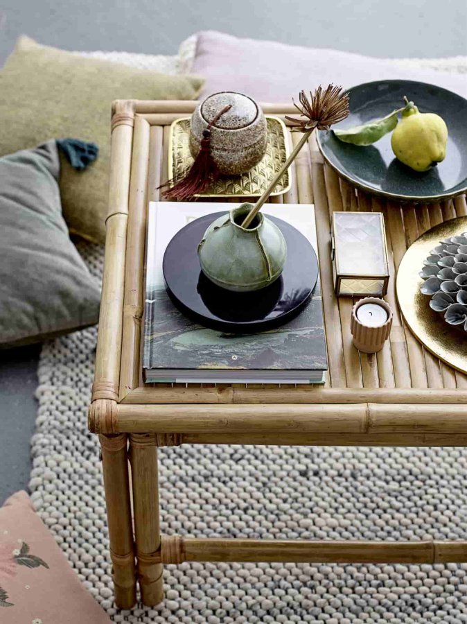 BLOOMINGVILLE Sole sofabord - natur bambustr, rektangulr 