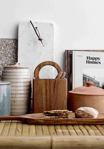 BLOOMINGVILLE Sole sofabord - natur bambustr, rektangulr 