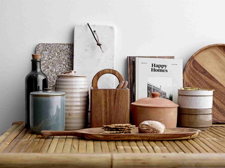 BLOOMINGVILLE Sole sofabord - natur bambustr, rektangulr 