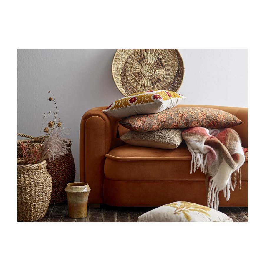 CREATIVE COLLECTION Malala sofa - brun polyester