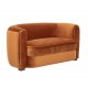 CREATIVE COLLECTION Malala sofa - brun polyester