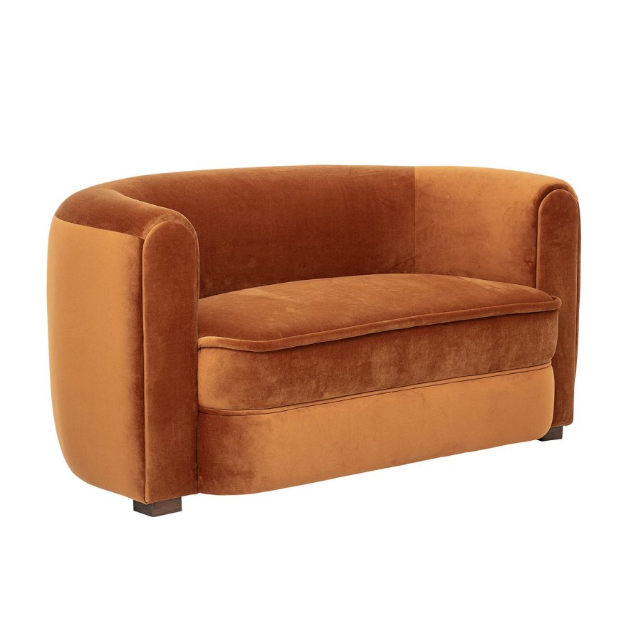 CREATIVE COLLECTION Malala sofa - brun polyester