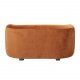 CREATIVE COLLECTION Malala sofa - brun polyester