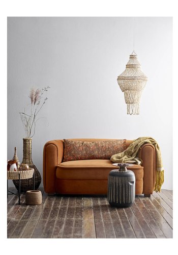 CREATIVE COLLECTION Malala sofa - brun polyester