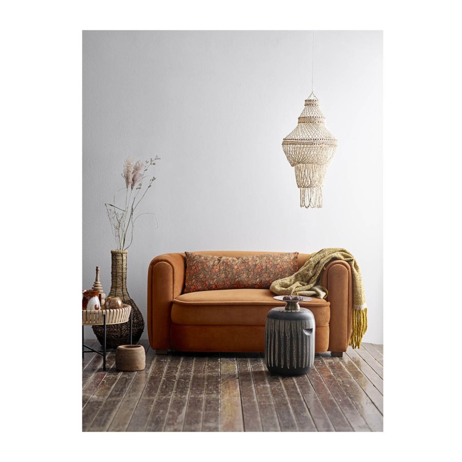 CREATIVE COLLECTION Malala sofa - brun polyester