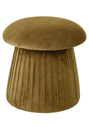 BLOOMINGVILLE rund Roberta puf - brun polyester (44) 