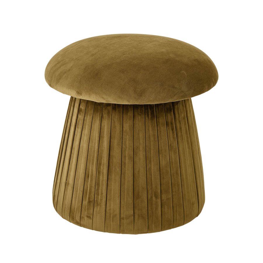 BLOOMINGVILLE rund Roberta puf - brun polyester (44) 