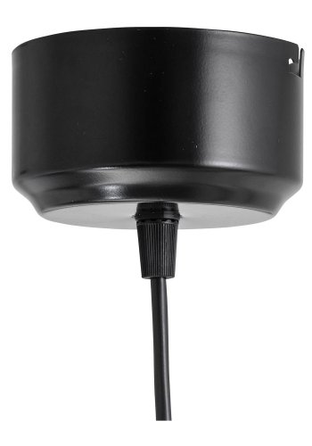 BLOOMINGVILLE rund loftlampe - sort bambus (42) 