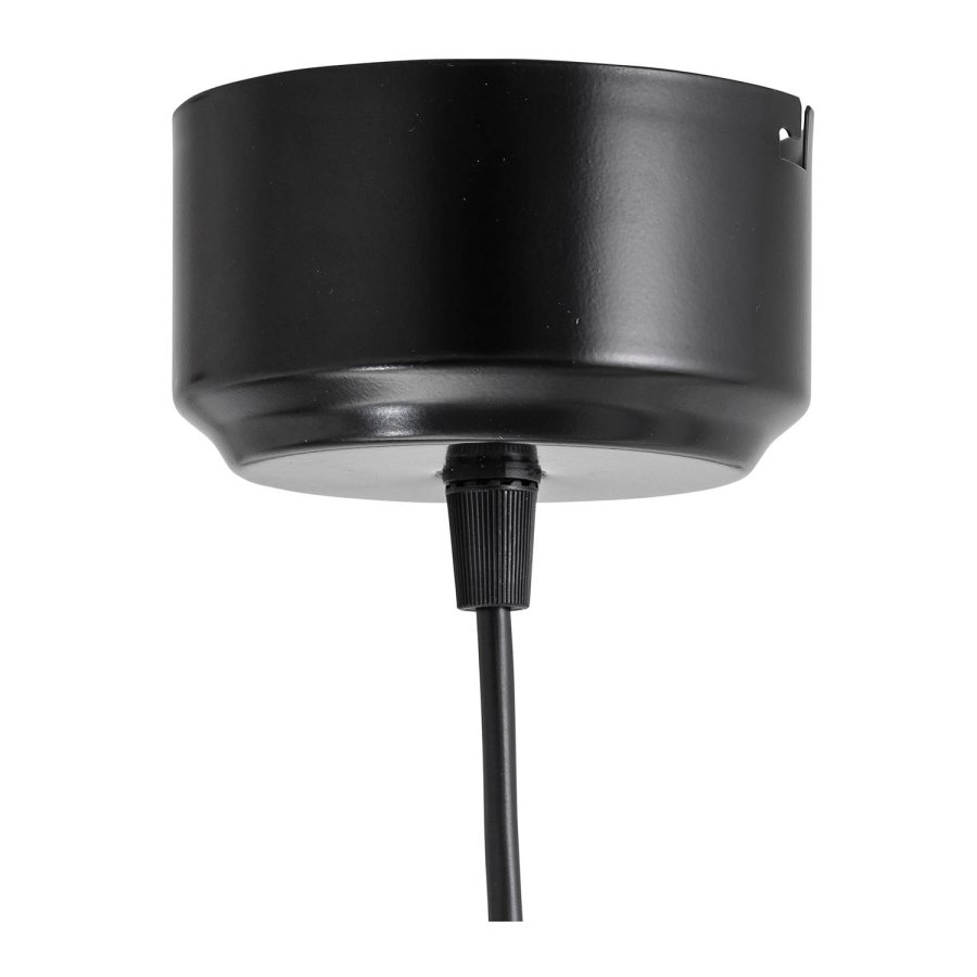 BLOOMINGVILLE rund loftlampe - sort bambus (42) 