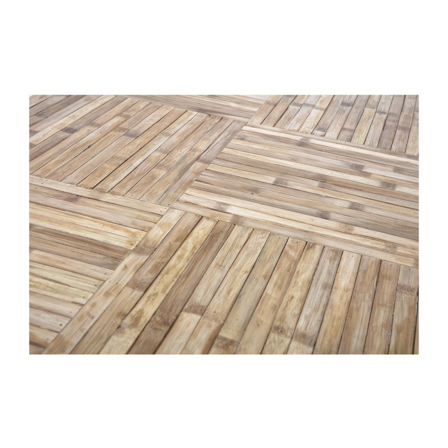 BLOOMINGVILLE rektangulr Sole spisebord - natur bambus (200x100)