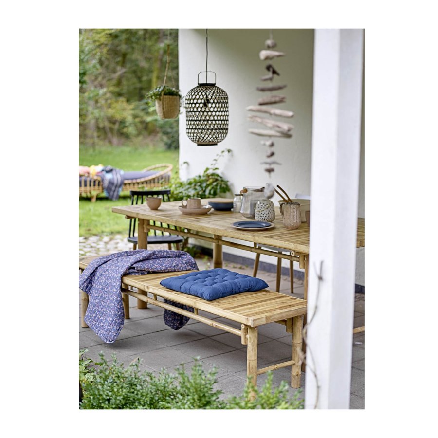 BLOOMINGVILLE rektangulr Sole spisebord - natur bambus (200x100)